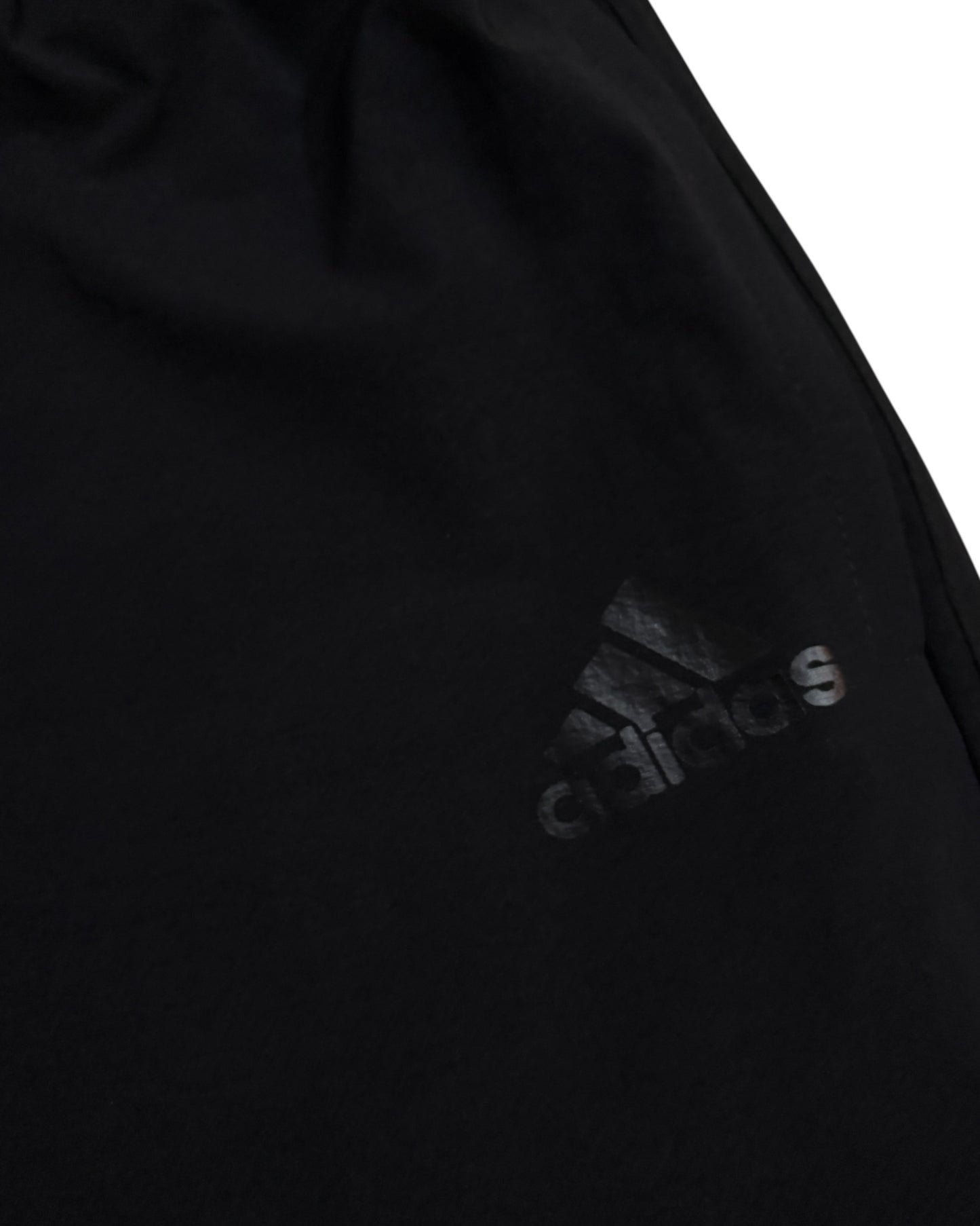 Relaxed Straight Stripes Track Pant - Full Black