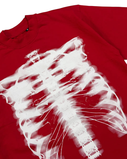 Oversized Baggy T-shirt - Red