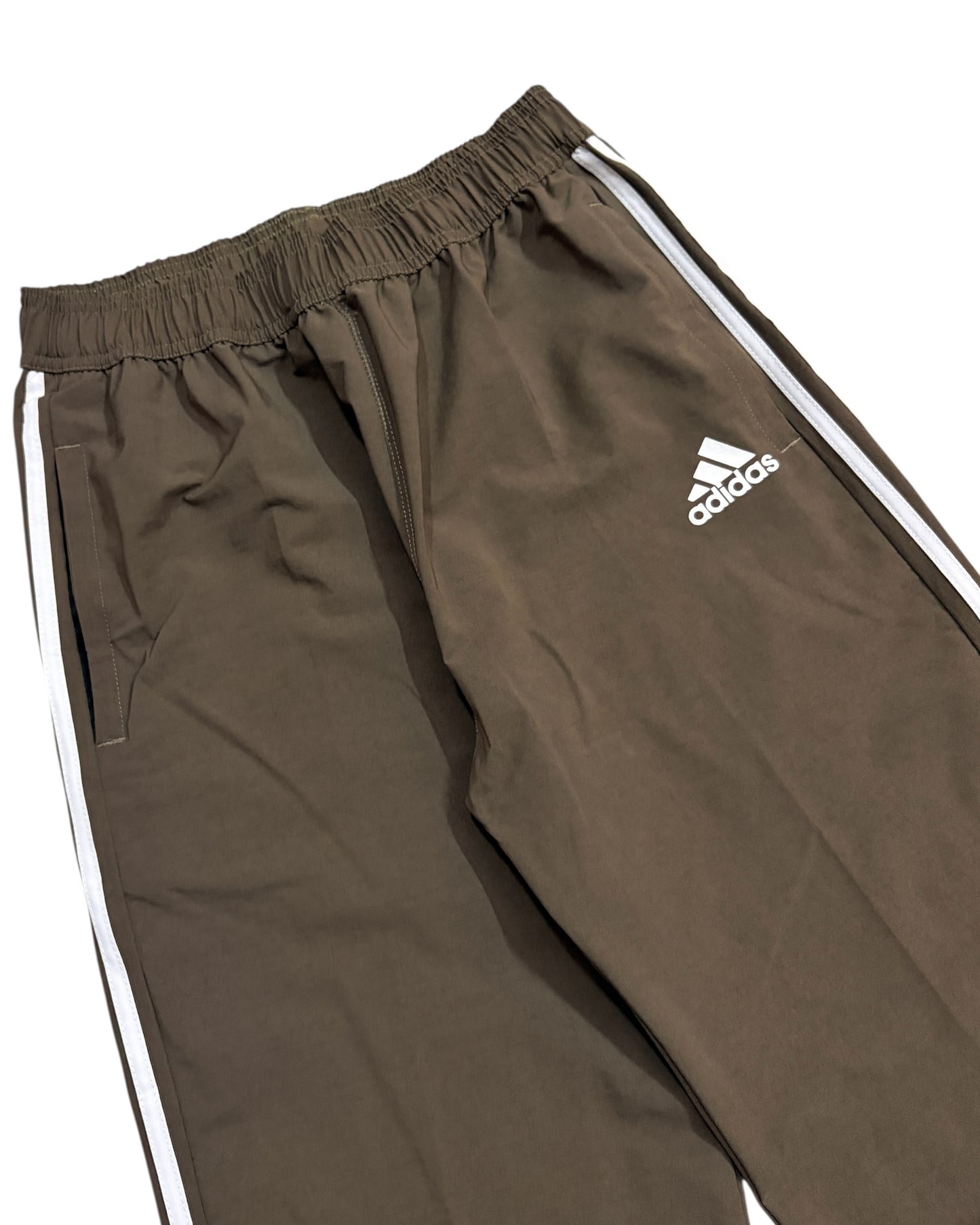 Relaxed Straight Stripes Track Pant - Dusty Brown
