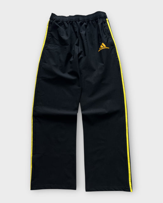 Baggy 3 Stripes Track Pant - Black/Yellow