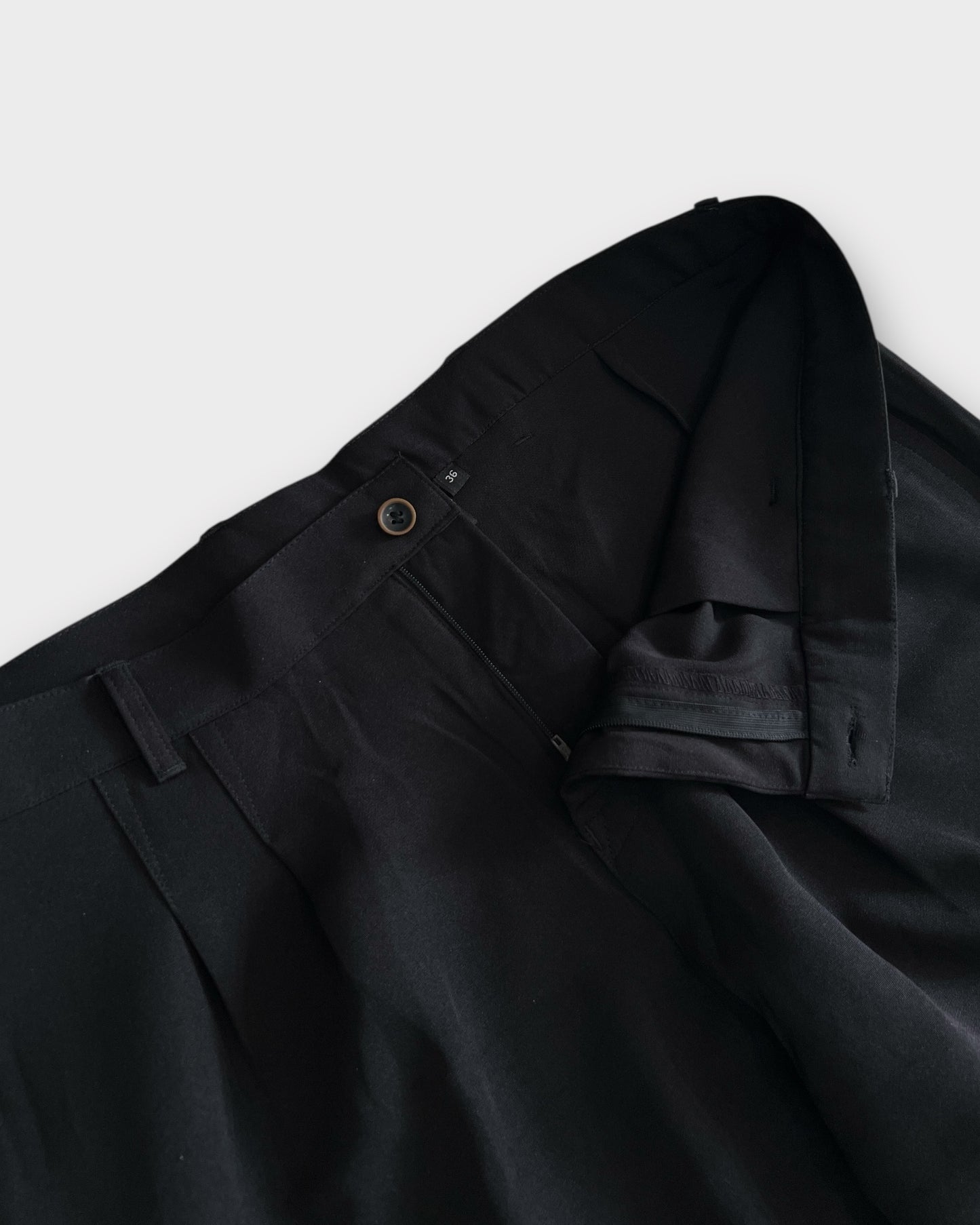 Limited Time Offer - Korean Loose Fit Double Pleated Trouser