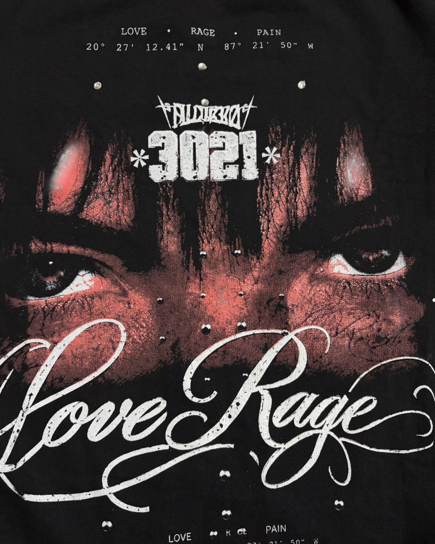 Boxy Fit Half Sleeve T-shirt - Love Rage