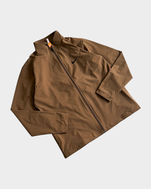Windbreaker Zip Jacket - Earth Brown