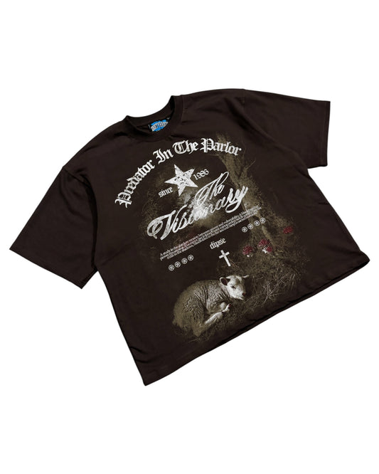 Boxy Fit Half Sleeve T-shirt - Visionary