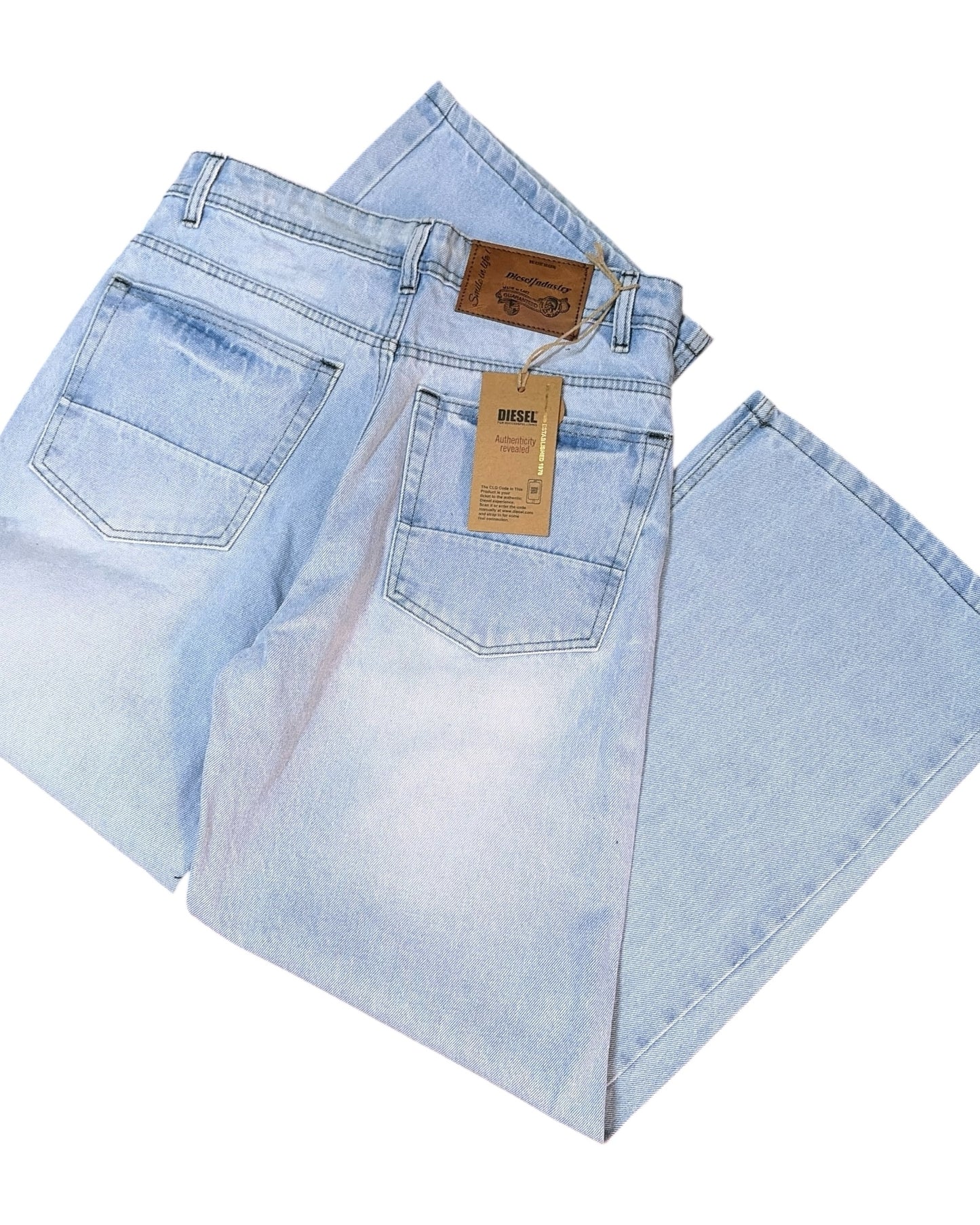 Ice Arctic Blue Wide Fit Jeans