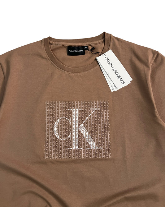 Brown Signature Logo T-shirt