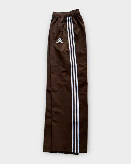Baggy 3 Stripes Track Pant - Brown