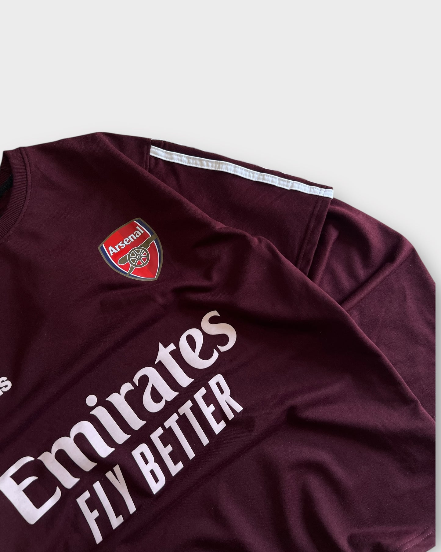 Arsenal Long Sleeve Training T-Shirt - Wine
