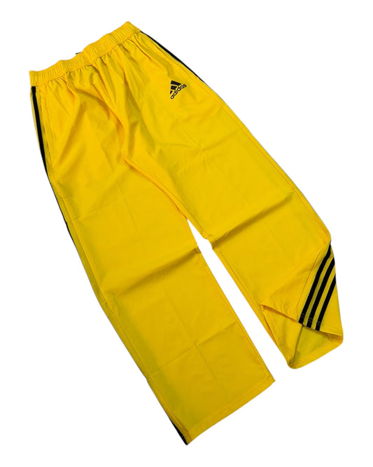 Relaxed Baggy Stripes Track Pant - Yellow