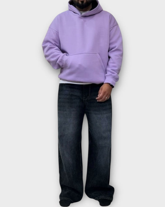 360 GSM "Lavender" Oversized Hoodie