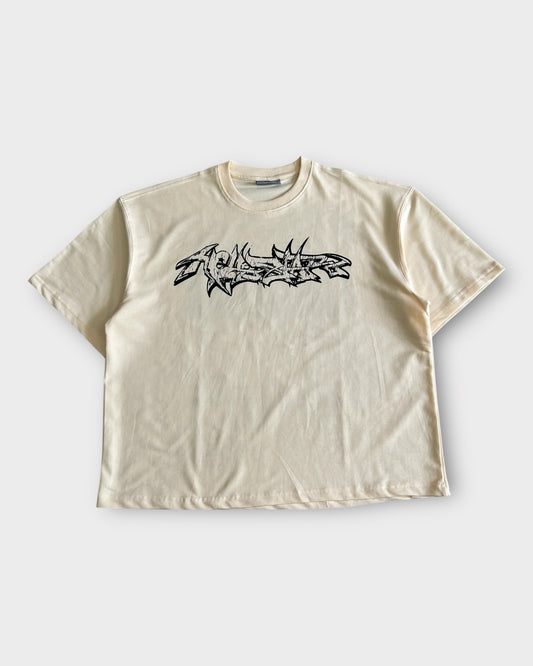 Boxy Fit Cropped Short Sleeve T-shirt