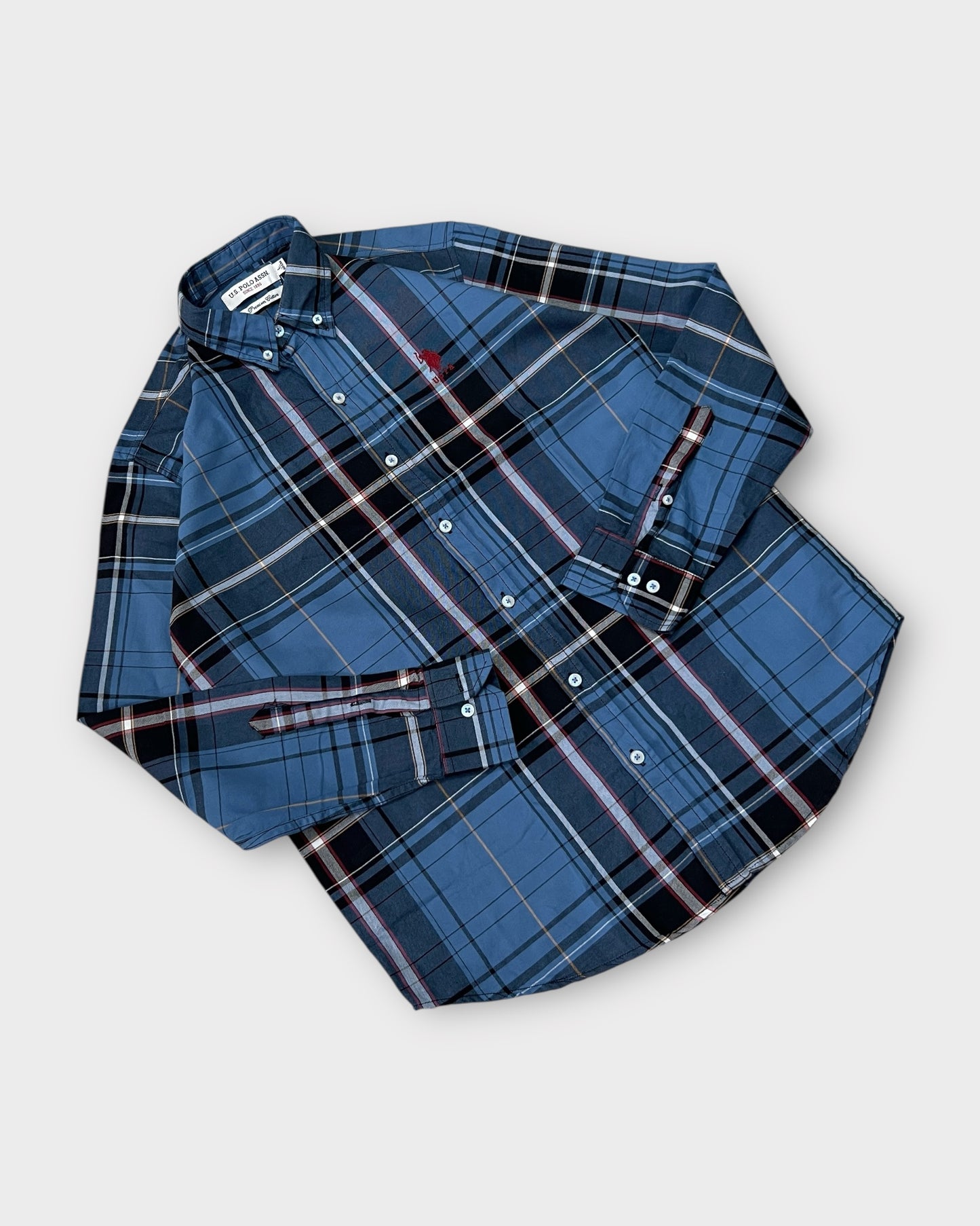 Classic Blue Check Shirt Regular Fit