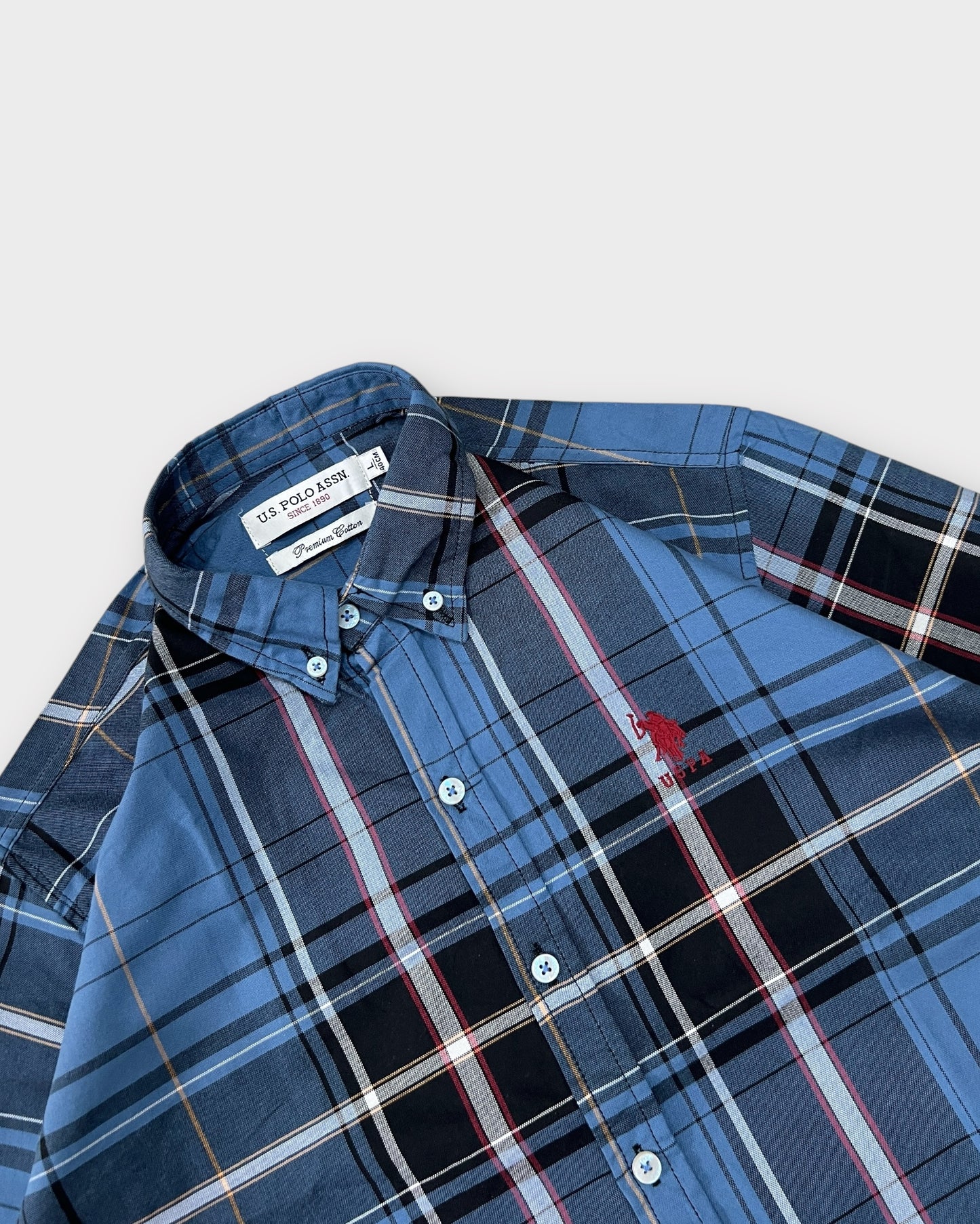 Classic Blue Check Shirt Regular Fit