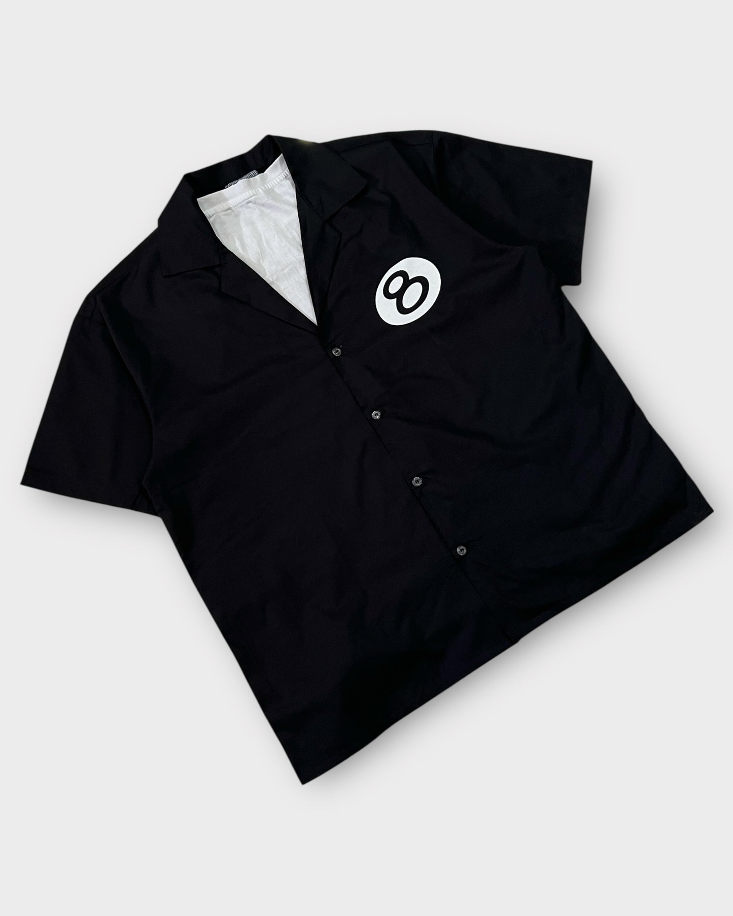 Black 8 Ball Street Boxy Cut Shirt