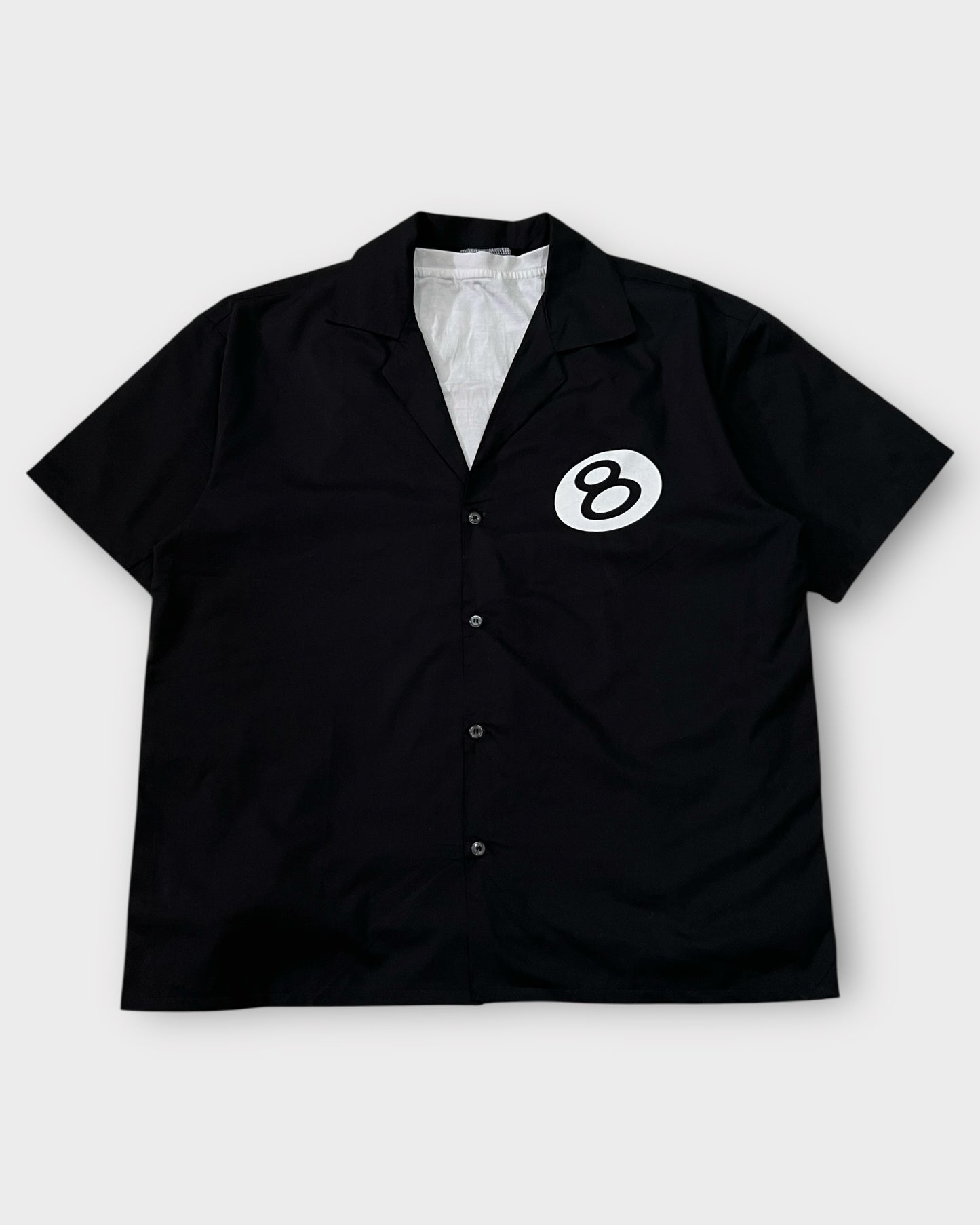Black 8 Ball Street Boxy Cut Shirt