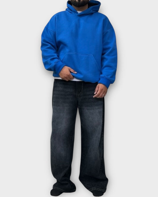 360 GSM "Blue" Oversized Hoodie