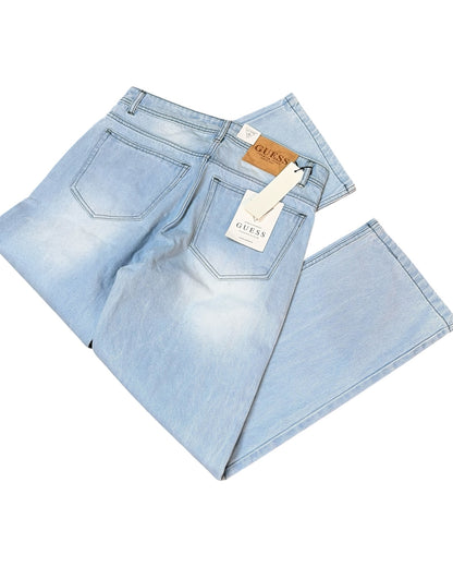 Ice Blue Straight Fit Jeans