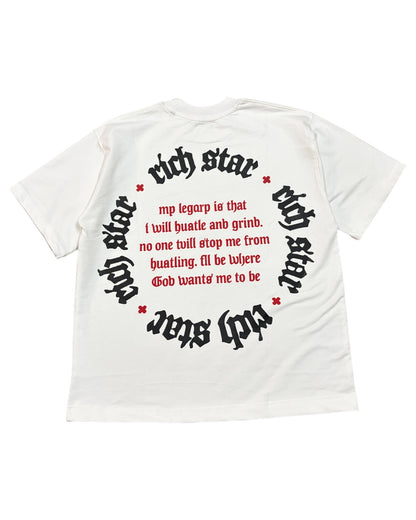 Oversized Baggy T-shirt - White