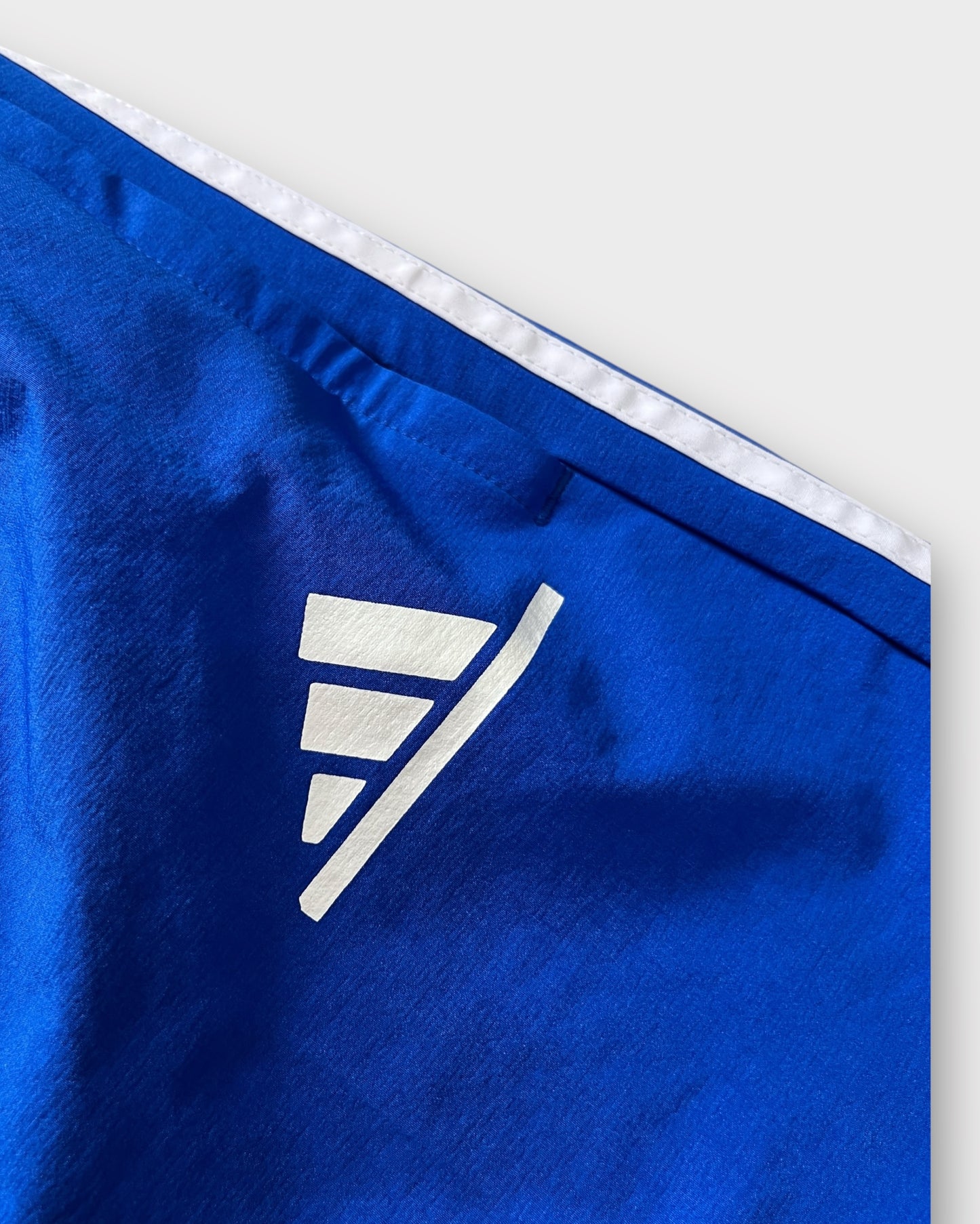 Baggy 3 Stripes Track Pant - Blue/White