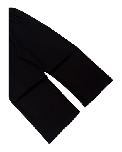 Baggy Cotton Sweatpants 300 GSM - Black