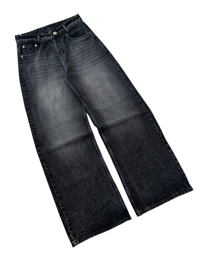 Onyx Mist Black Wide Fit Jeans