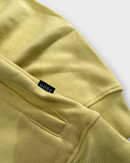 Regular Fit 310 GSM Cozy Hoodie - Yellow
