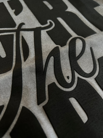 Gradient Wash 'You're The Worst" T-shirt - White