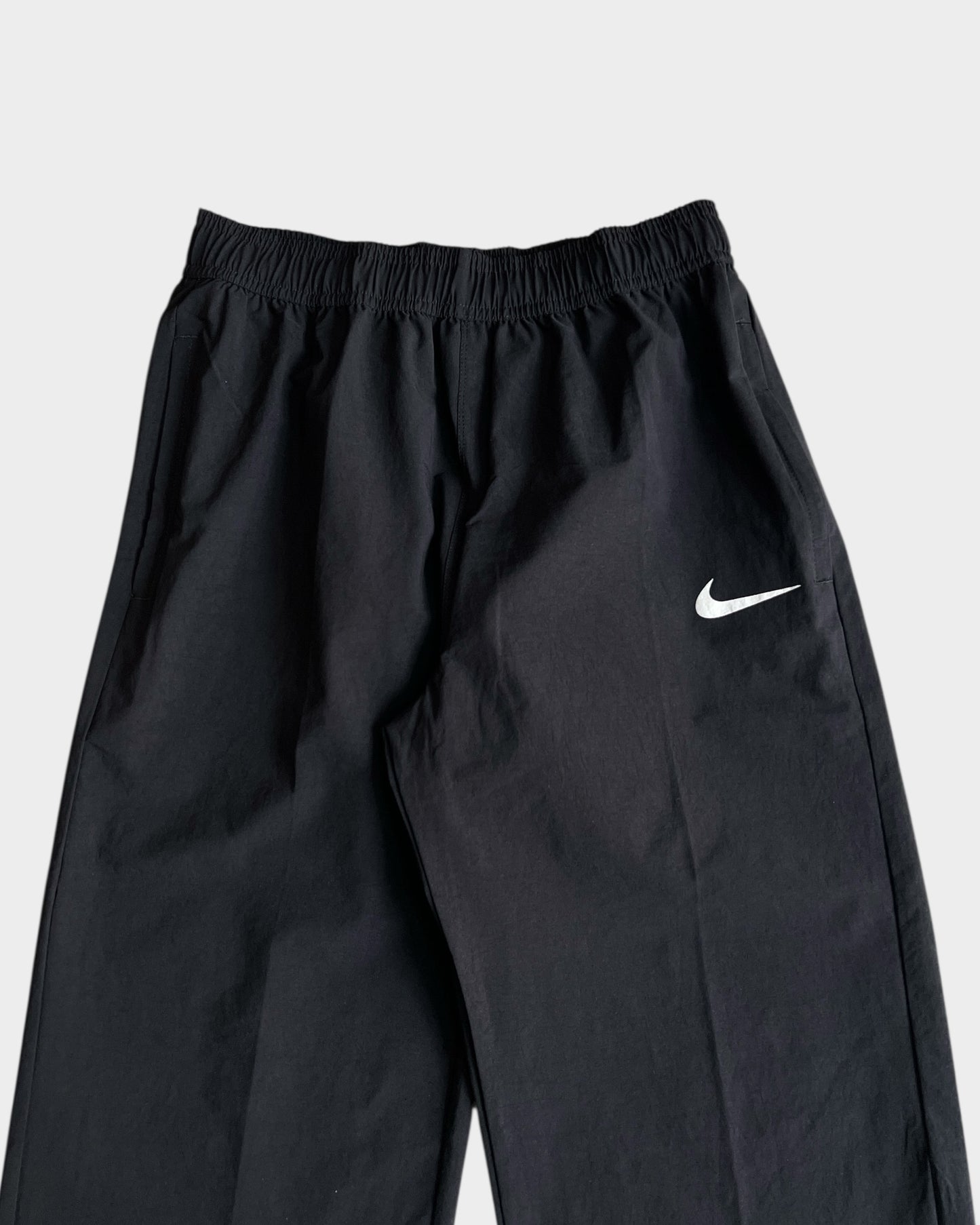 Baggy Swoosh Track Pant - Black