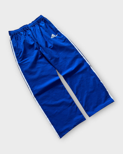 Baggy 3 Stripes Track Pant - Blue/White