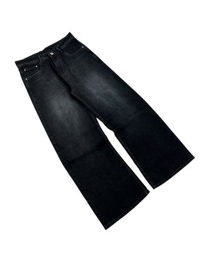 Nior Dark Wash Wide Fit Denim