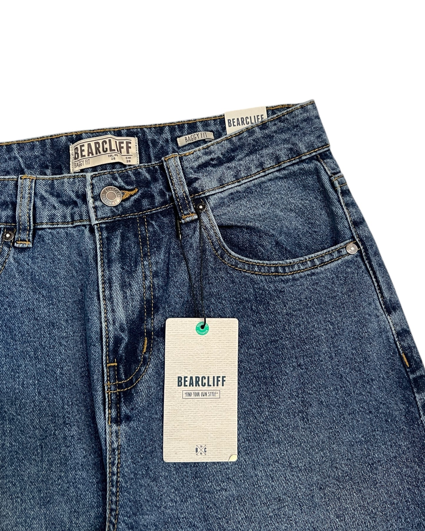 Blue Original Baggy Fit Denim