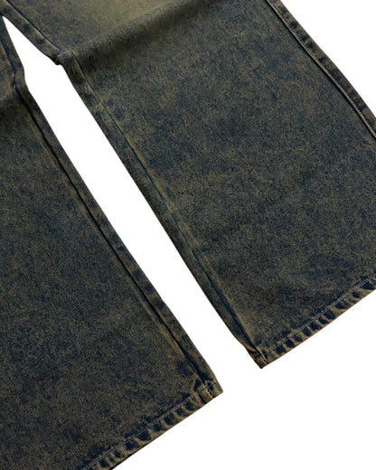 *Latest Release* Super Wide Fit Dirty Wash Jeans
