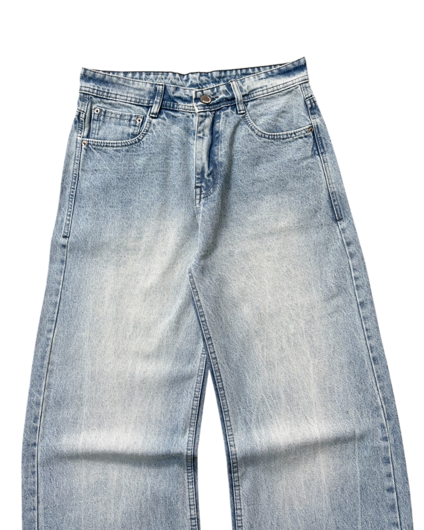 Light Blue Wide Fit Jeans