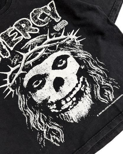 Boxy Fit Cropped Short Sleeve T-shirt