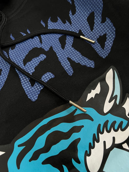 Regular Fit 310 GSM Cozy Hoodie - Black