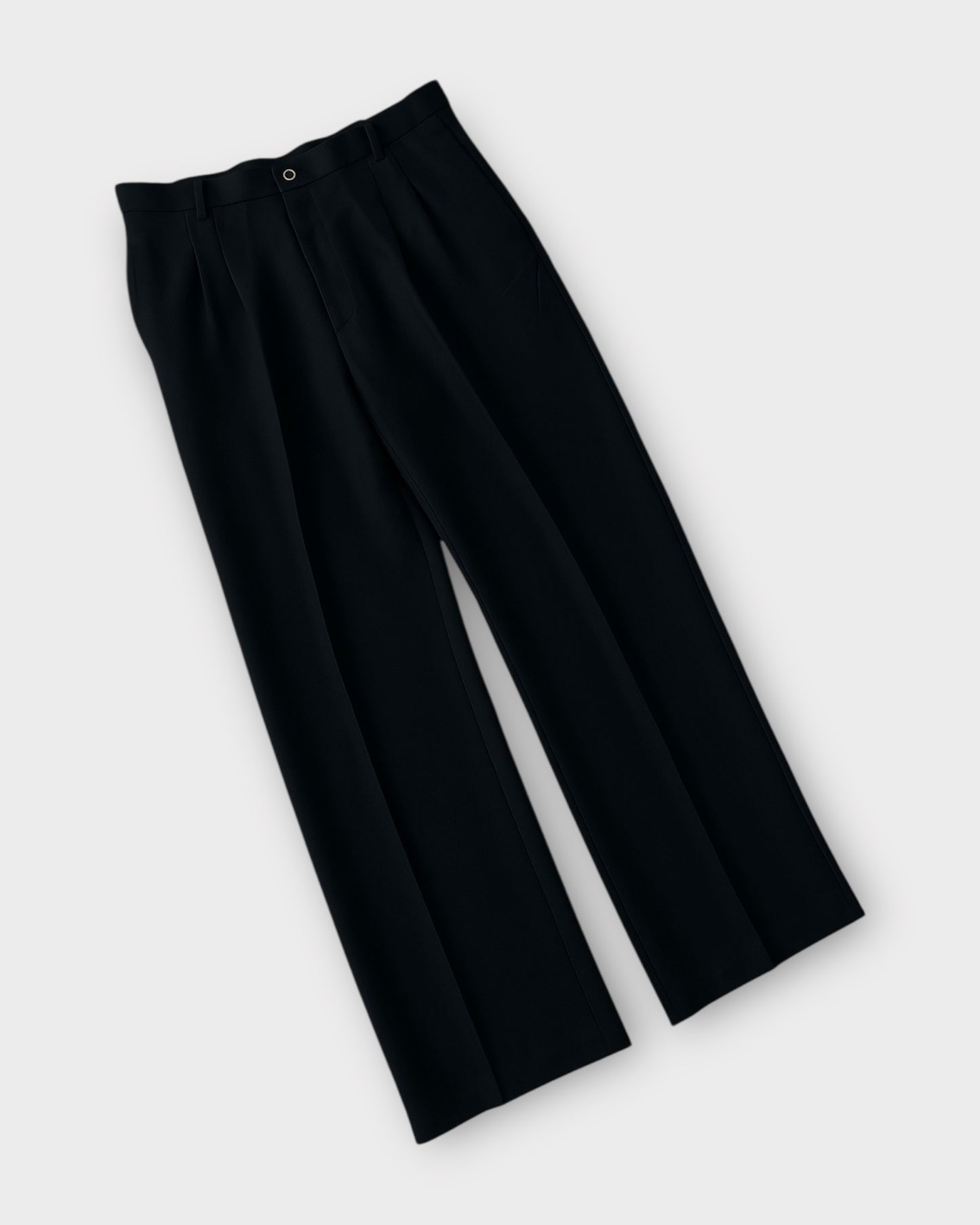 Limited Time Offer - Korean Loose Fit Double Pleated Trouser