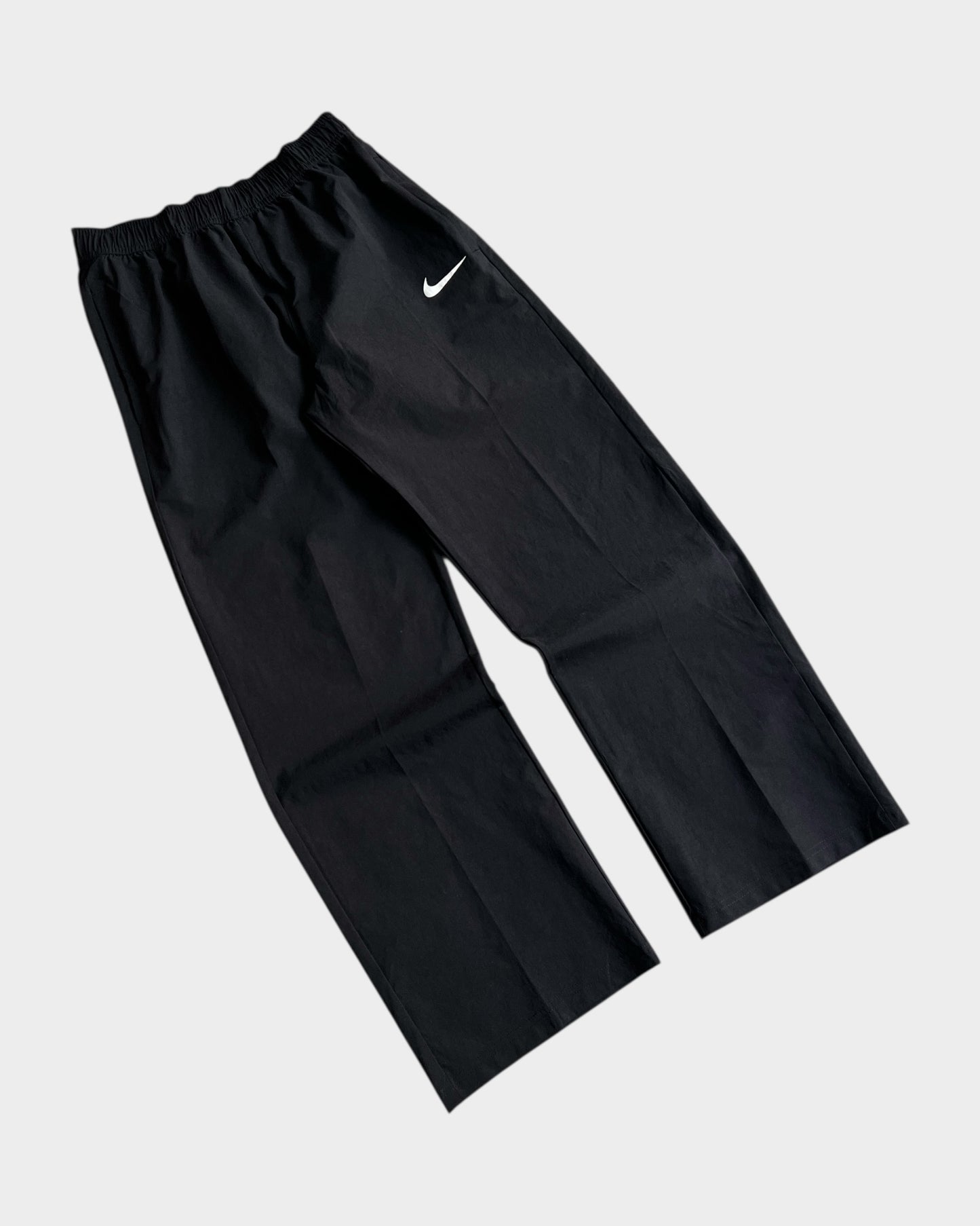 Baggy Swoosh Track Pant - Black