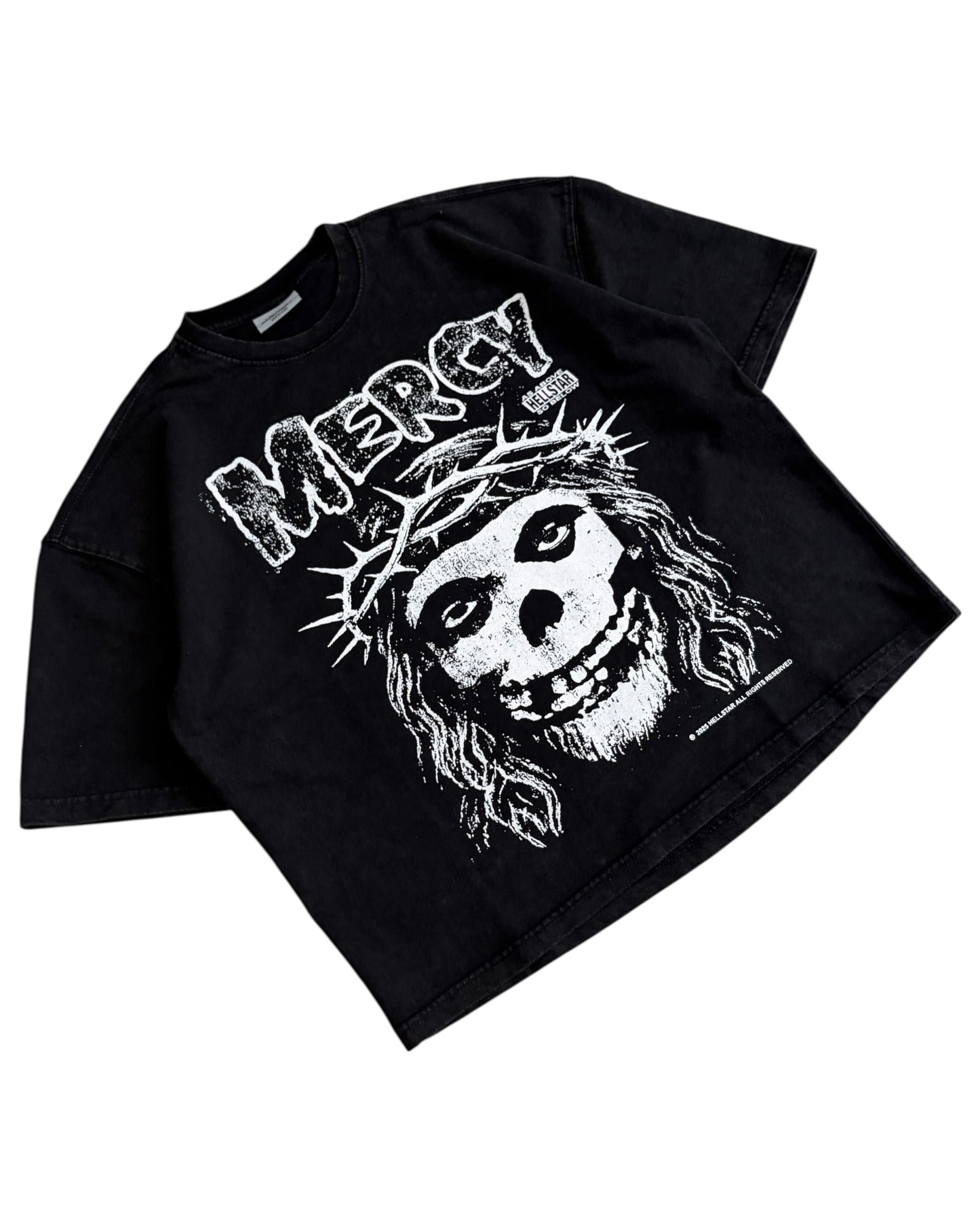 Boxy Fit Cropped Short Sleeve T-shirt