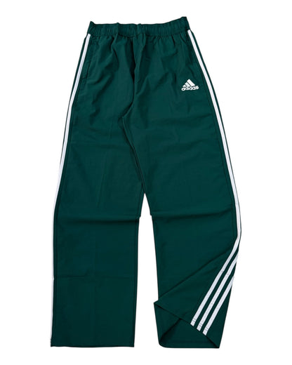 Relaxed Baggy Stripes Track Pant - Dark Green