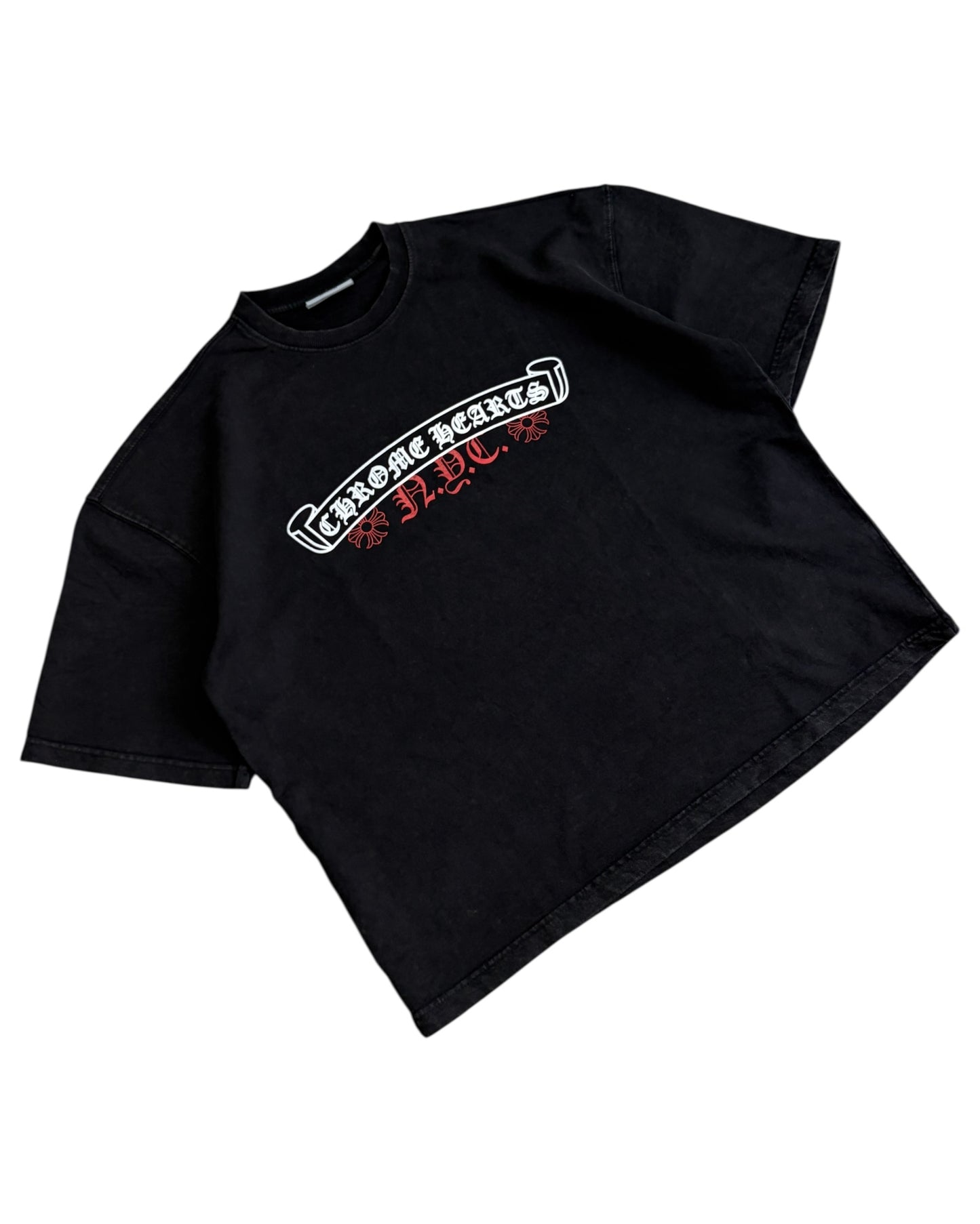 Boxy Fit Cropped Short Sleeve T-shirt