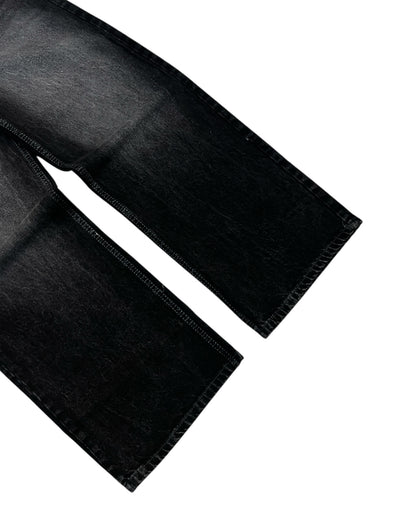 Dark Carbon Wash Wide Fit Denim