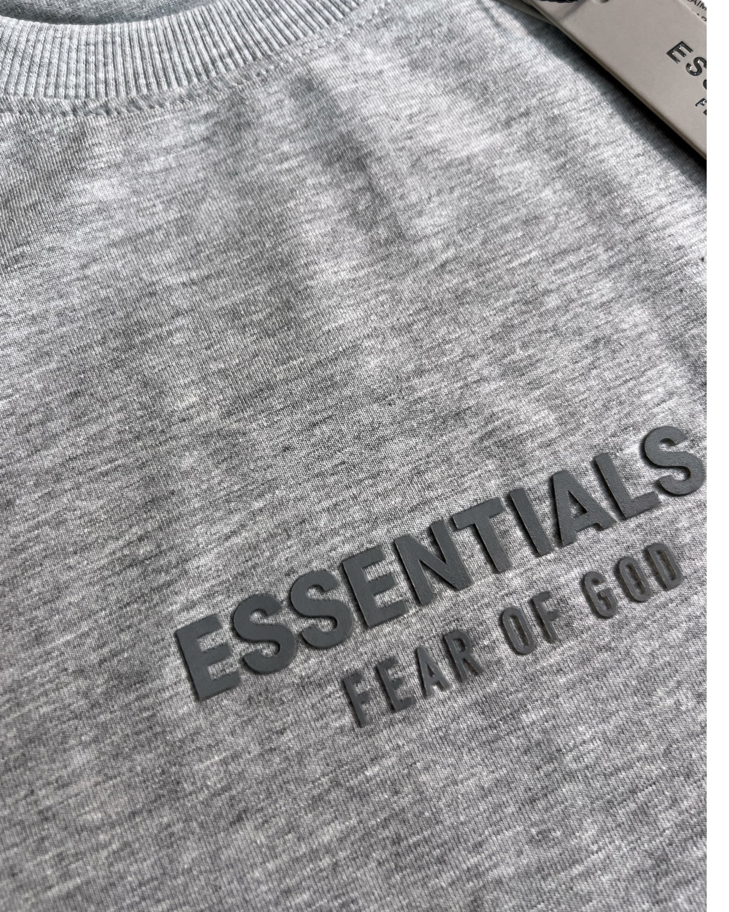 Essentials Logo T-Shirt - Heather Grey