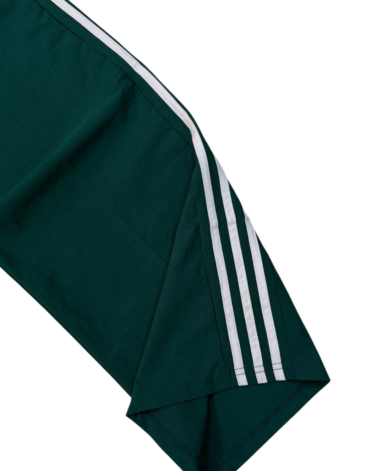 Relaxed Baggy Stripes Track Pant - Dark Green