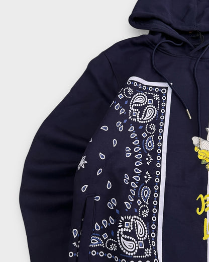 Regular Fit 310 GSM Cozy Hoodie - Navy Blue