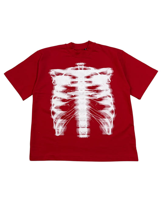 Oversized Baggy T-shirt - Red
