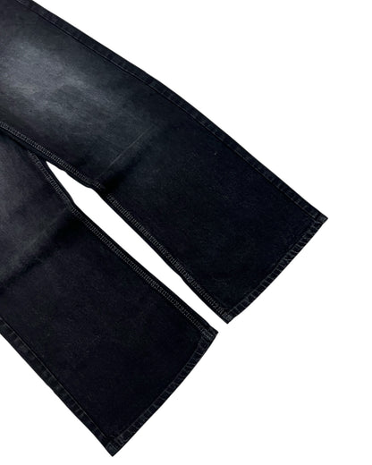 Nior Dark Wash Wide Fit Denim