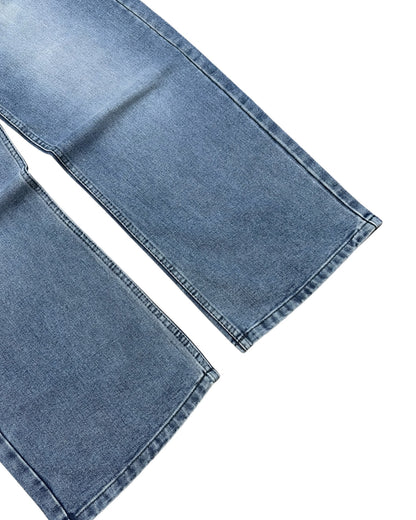 Light Blue Vintage Straight Wide Fit Jeans