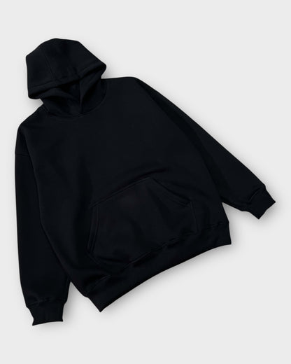 360 GSM "Black" Oversized Hoodie