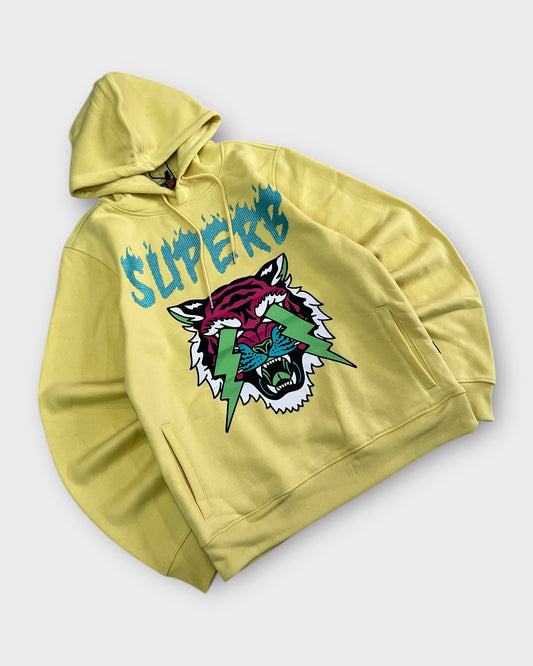 Regular Fit 310 GSM Cozy Hoodie - Yellow