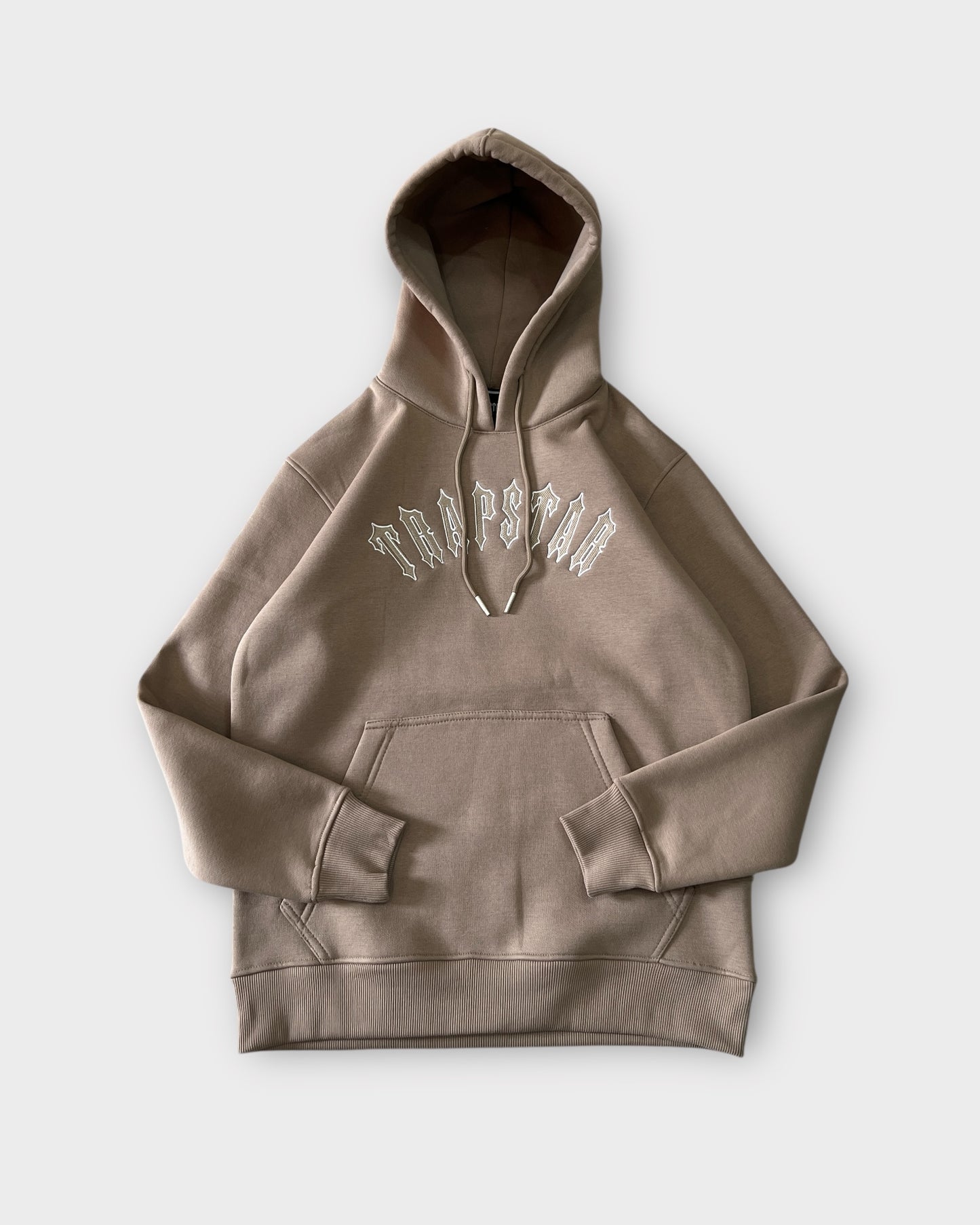 Trapstar Signature Hoodie "400 GSM" - Brown/Mocha